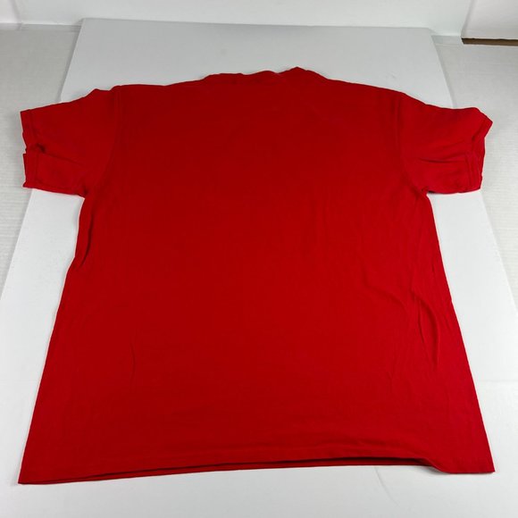 Mcdonalds X Cardi B Offset Crew Employee Shirt Adult Large Red Short Sleeve Tee - Picture 7 of 11